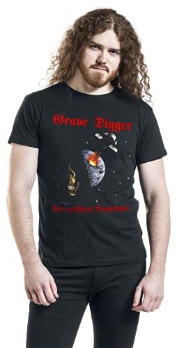 GRAVE DIGGER - HEAVY METAL BRE - tshirt - T Shirt - Size S image 4