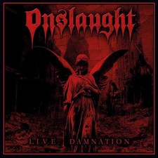 ONSLAUGHT - LIVE DAMNATION (CLEAR VINYL) - Vinyl Record image 1