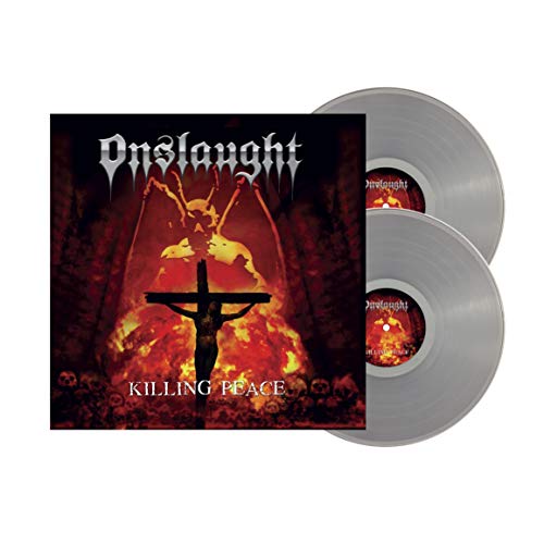 ONSLAUGHT - KILLING PEACE (CLEAR VINYL) - Vinyl Record DLP image 1