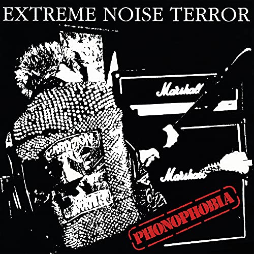 EXTREME NOISE TERROR - PHONOPHOBIA (RED VINYL) - Vinyl Record DLP image 1