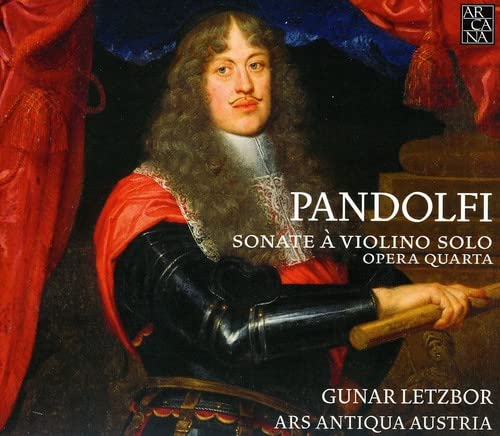 Giovanni Antonio Pan - Pandolfi Sonate À Violino Solo Opera Quarta - CD image 1