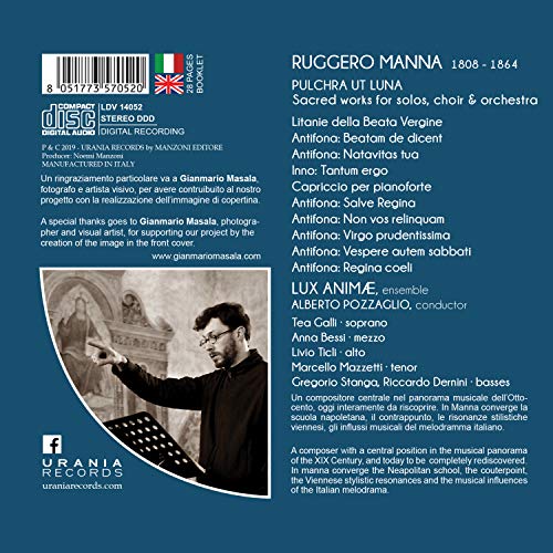 LUX ANIMAE - MANNA PULCHRA UT LUNA - CD image 2