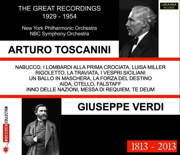 NEW YORK PHILHARMONI - TOSCANINITHE GREAT RECORDINGS - CD image 1