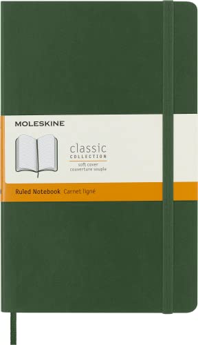 LARGE RULED SOFTCOVER NOTEBOOK MYRTLE GR - Non-book item image 1