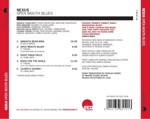 Nexus - Open Mouth Blues - cd image 2