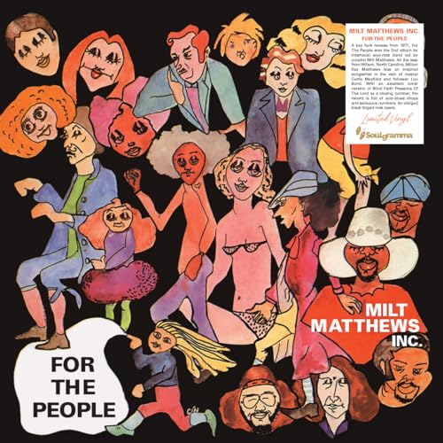 MILT MATTHEWS INC. - For The People - Vinyl Record image 1