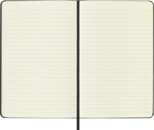 MEDIUM RULED HARDCOVER NOTEBOOK BLACK - Non-book item image 3