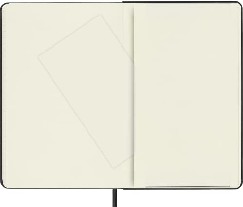 MEDIUM RULED HARDCOVER NOTEBOOK BLACK - Non-book item image 4