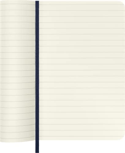 Moleskine Sapphire Blue Pocket Ruled Notebook Soft - Paperback image 3