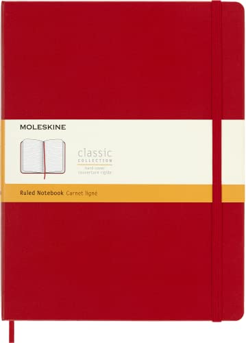 Moleskine Scarlet Red Extra Large Ruled Notebook Hard - Non-book item image 1
