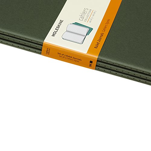Moleskine Myrtle Green Extra Large Ruled Cahier Journal (set Of 3) - P image 5