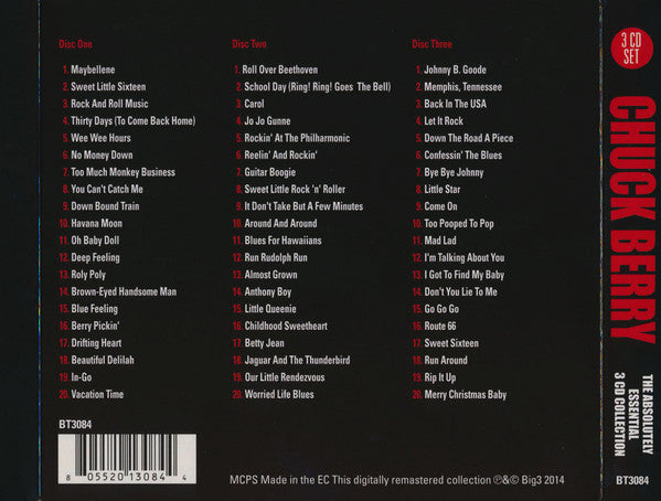 Chuck Berry - Absolutely Essential 3 CD Collection - CD image 2