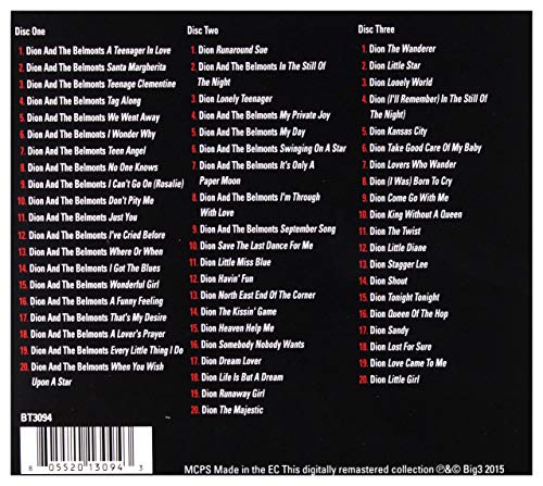 Dion and The Belmont - Absolutely Essential 3CD Collection - CD image 2