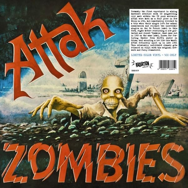 ATTAK - Zombies (Green Vinyl) - Vinyl Record image 1