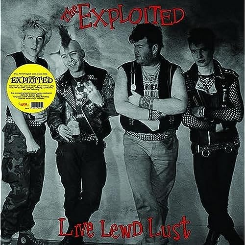 EXPLOITED - Live Lewd Lust (Yellow Vinyl) - Vinyl Record image 1