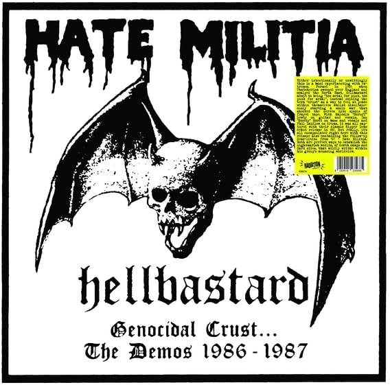 HELLBASTARD - HATE MILITIA - GENOCIDAL CRUST... THE DEMOS 1986-1987 - image 1
