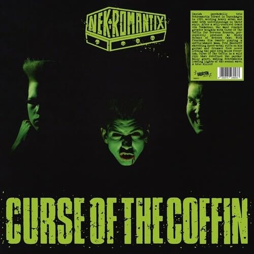NEKROMANTIX - Curse Of The Coffin (Green Vinyl) - Vinyl Record image 1