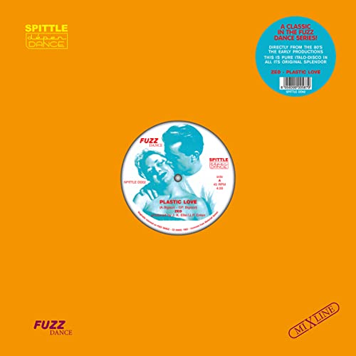 ZED - Plastic Love/Plastic Love (Instrumental Version) - Vinyl Record image 2