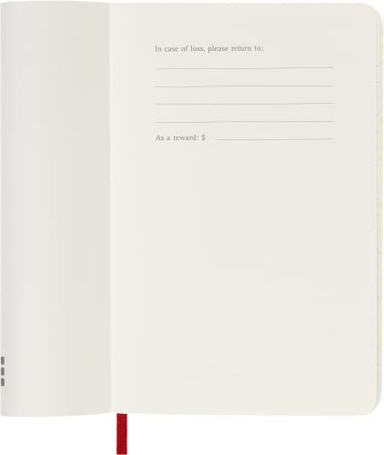 Moleskine 2024 12-Month Weekly Pocket Softcover Notebook - Spiral image 3