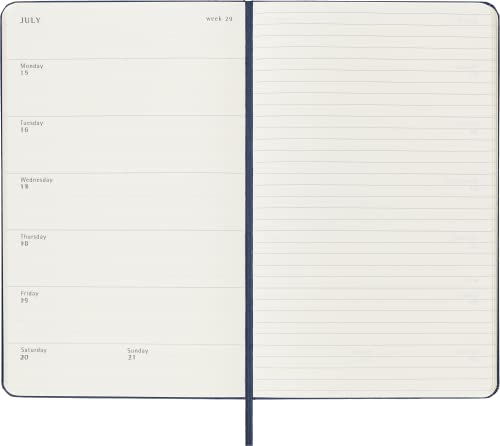 Moleskine 2024 18-Month Weekly Large Hardcover Notebook - Non-book ite image 4