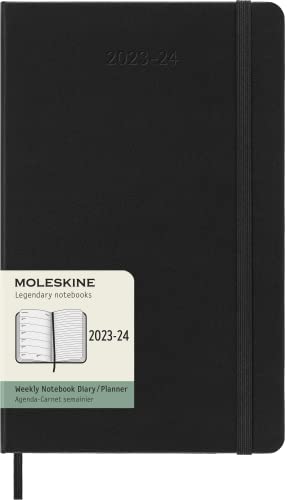 Moleskine 2024 18-Month Weekly Large Hardcover Notebook - Non-book ite image 1