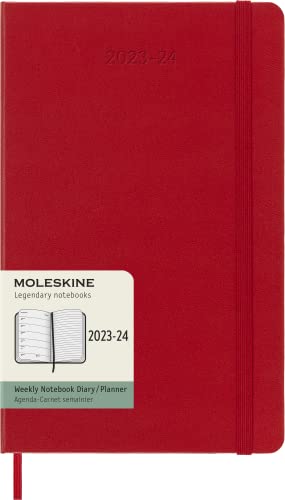 Moleskine 2024 18-Month Weekly Large Hardcover Notebook - Non-book ite image 1