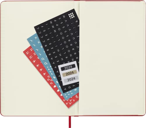 Moleskine 2024 18-Month Weekly Large Hardcover Notebook - Non-book ite image 6