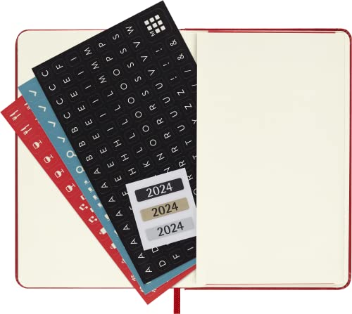 Moleskine 2024 18-Month Weekly Pocket Hardcover Notebook - Non-book it image 5