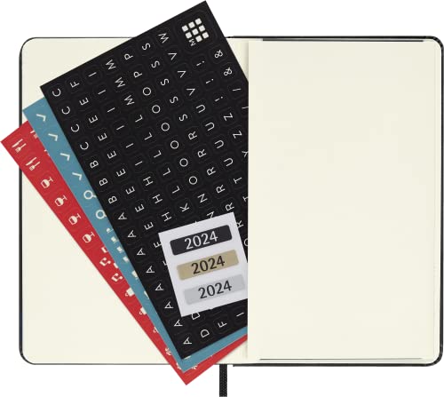 Moleskine 2024 18-Month Weekly Horizontal Pocket Hardcover Notebook - image 6
