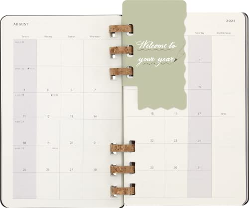 Moleskine 2024 12-Month Large Life Spiral Planner - Spiral image 9