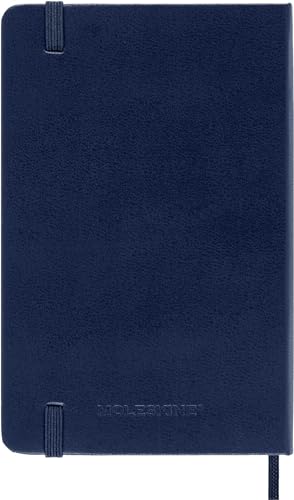 Moleskine - 2025 12-Month Weekly Pocket Hardcover Notebook : Sapphire image 7