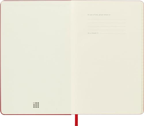 Moleskine - 2025 12-Month Weekly Pocket Hardcover Notebook : Scarlet image 3