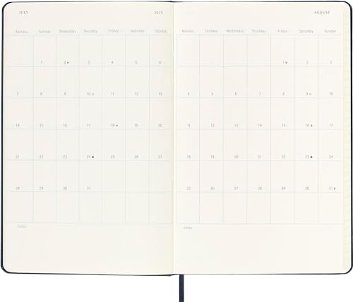 Moleskine - 2025 12-Month Weekly Horizontal Large Hardcover Notebook : image 5