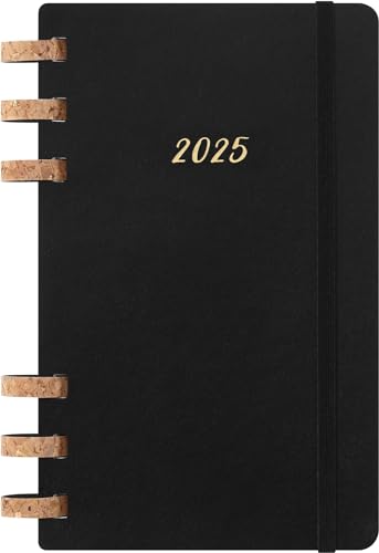 Moleskine - 2025 12-Month Large Softcover Spiral Planner : Black - Spi image 1