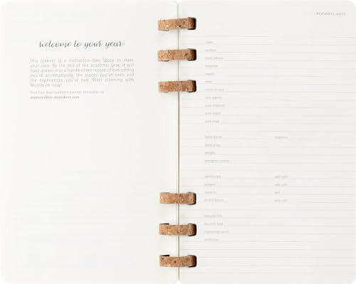 Moleskine - 2025 12-Month Large Softcover Spiral Planner : Black - Spi image 5