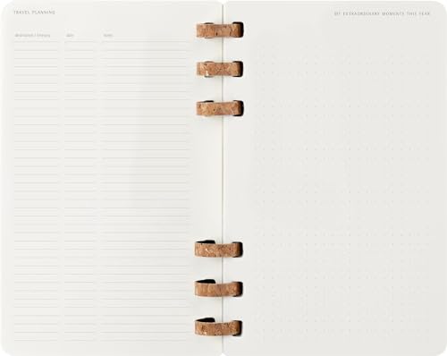 Moleskine - 2025 12-Month Large Softcover Spiral Planner : Black - Spi image 7