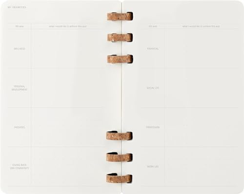 Moleskine - 2025 12-Month Large Softcover Spiral Planner : Black - Spi image 8