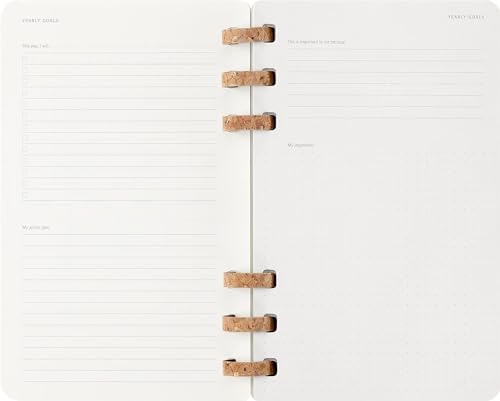 Moleskine - 2025 12-Month Large Softcover Spiral Planner : Black - Spi image 9