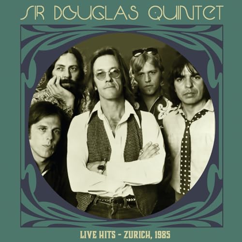 SIR DOUGLAS QUINTET - LIVE HITS – ZURICH 1985 (LTD CLEAR GREEN VINYL) image 1