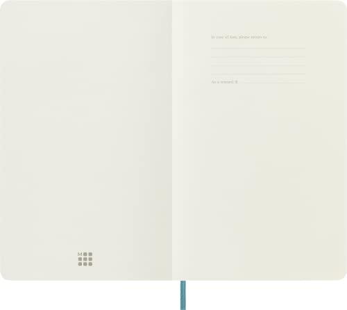 Moleskine Reef Blue Notebook Large Plain Soft - Non-book item image 2