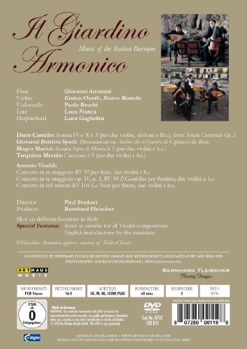 MARCO BIANCHI / GIOV - IL GIARDINO ARMONICO - MUSIC O - DVD image 2