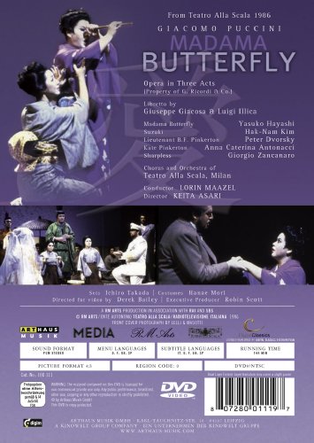 ORCHESTRA AND CHORUS - MADAMA BUTTERFLY - DVD image 2