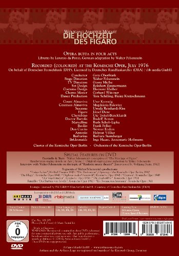 ORCHESTRA AND CHORUS - DIE HOCHZEIT DES FIGARO - DVD image 2