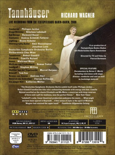 DEUTSCHES SYMPHONIE- - TANNHAUSER - DVD image 2