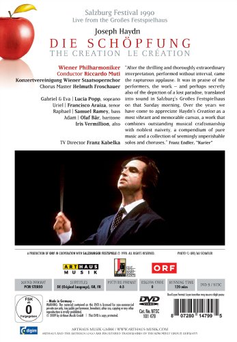 VIENNA PHILHARMONIC - DIE SCHOPFUNG - DVD image 2