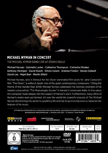 MICHAEL NYMAN BAND - MICHAEL NYMAN IN CONCERT - DVD image 2