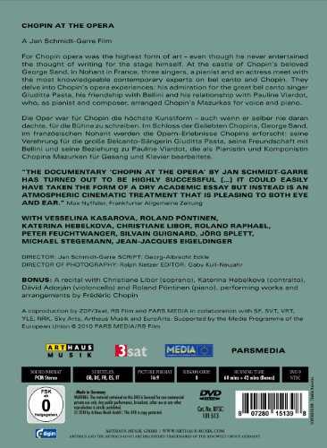 DAVID ADORJAN / ALBA - CHOPIN AT THE OPERA - DVD image 2