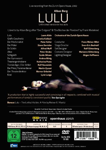 Lulu: Zurich Opera House (Welser-Most) - DVD image 2