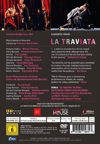 GRAZER PHILHARMONISC - LA TRAVIATA - DVD image 2