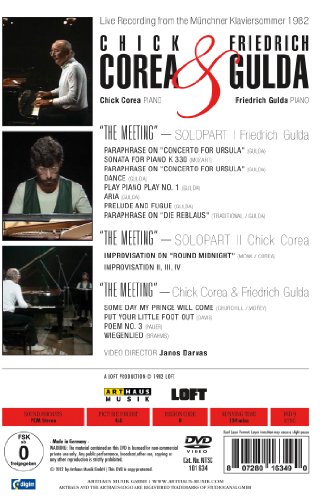 WOLFGANG AMADEUS MOZ - CHICK COREA & FRIEDRICH GULDA - DVD image 2